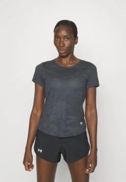 Under Armour Streaker Speed Camo - Sports T-Shirt - Black