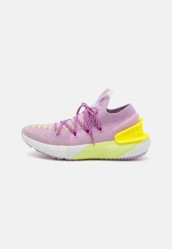 Under Armour Hovr Phantom 3 - Neutral Running Shoes - Fresh Orchid/White/Yellow Ray