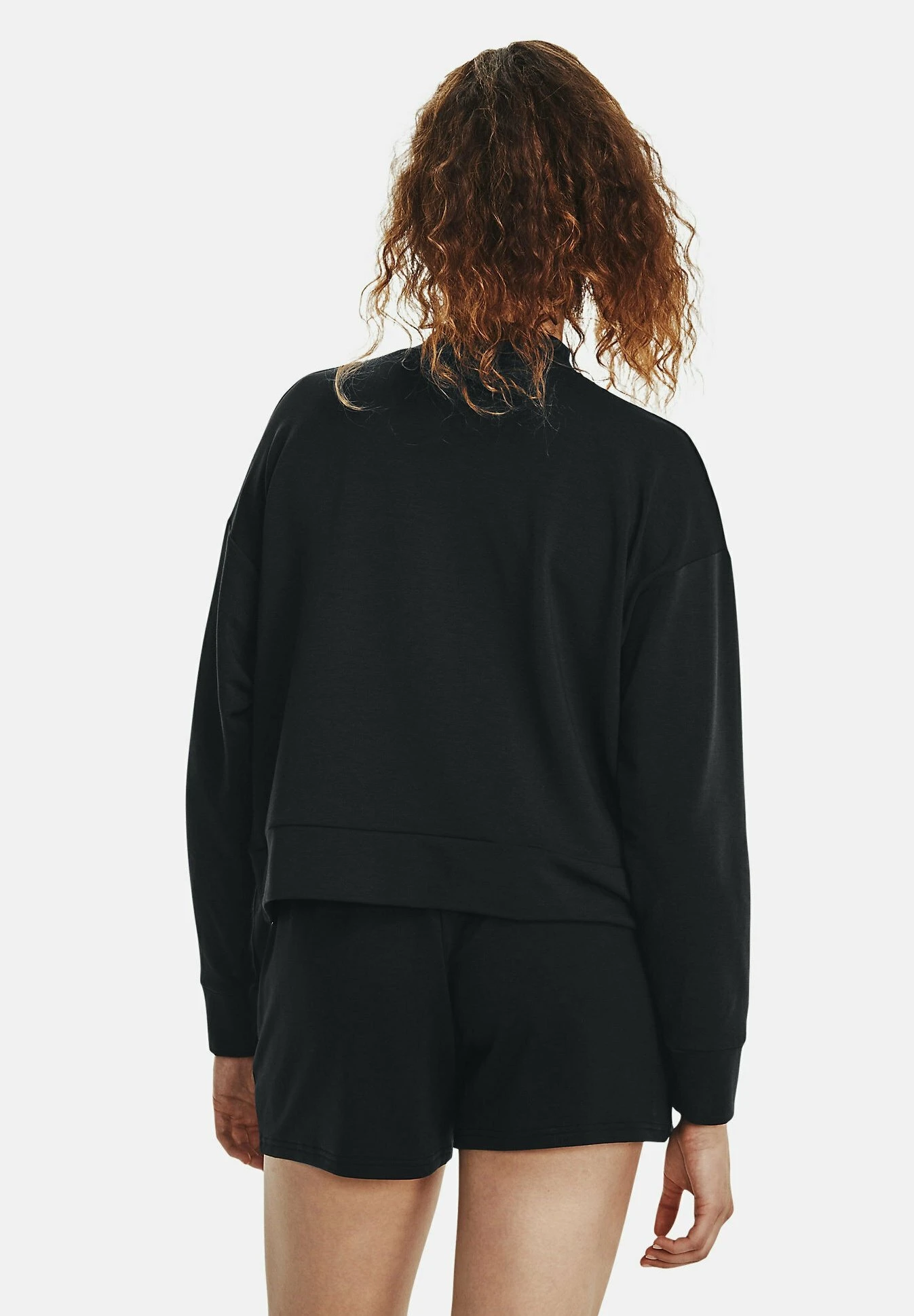 Under Armour Long-Sleeves Rival Mock Crew - Sweatshirt - Image 3