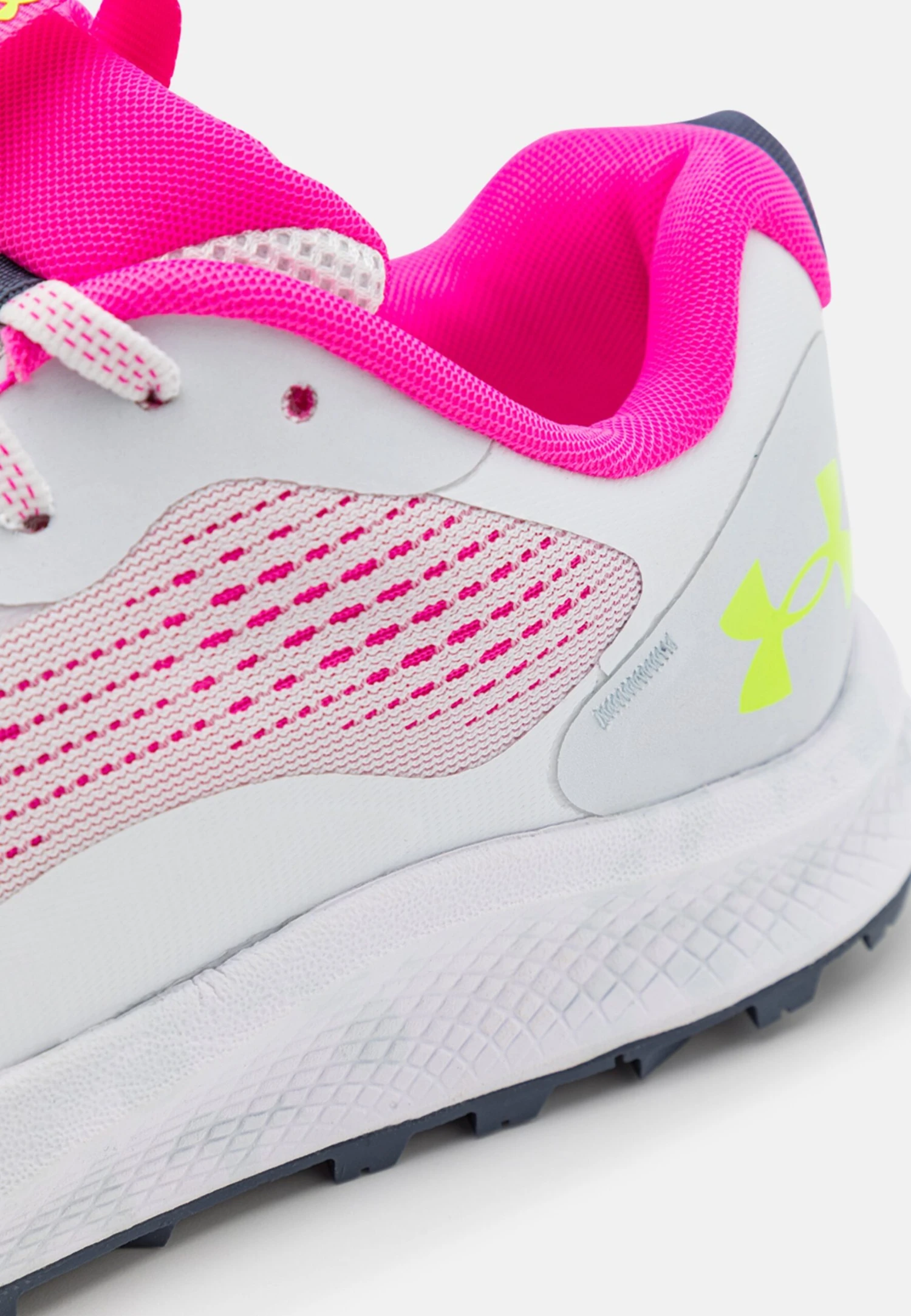 Under Armour Charged Bandit Tr 2 - Trail Running Shoes - Gray Mist/Rebel Pink/Lime Surge - Image 6