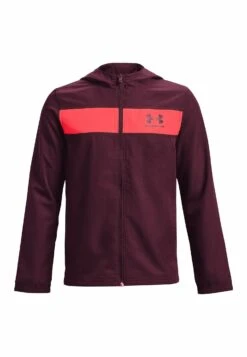 Under Armour Long Sleeve Style - Windbreaker - Dark Maroon