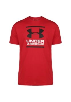Under Armour Foundation- Print T-Shirt - Red / White