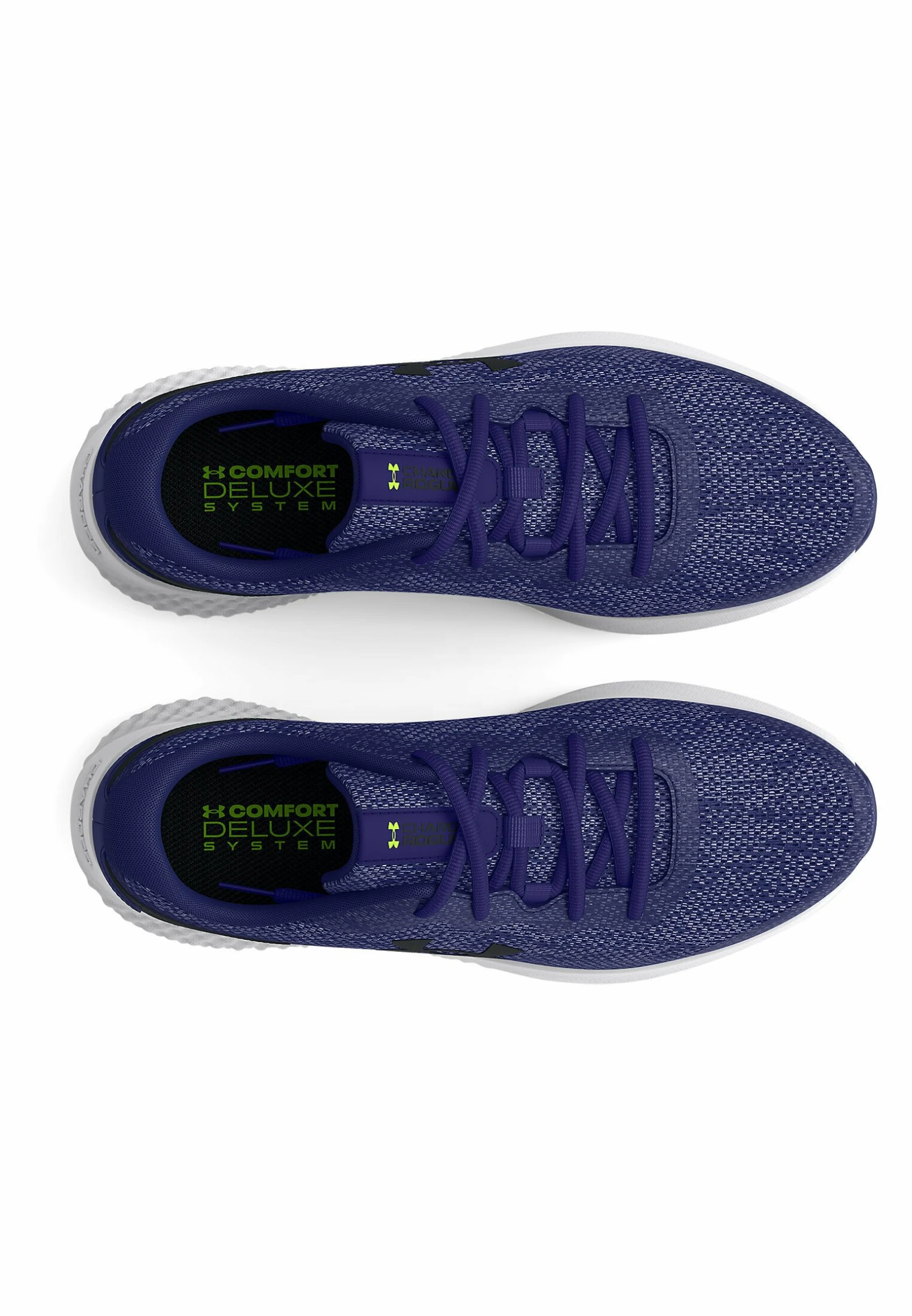 Under Armour Visual Cushioning Ua Charged Rogue 3 - Neutral Running Shoes - Sonar Blue - Image 3