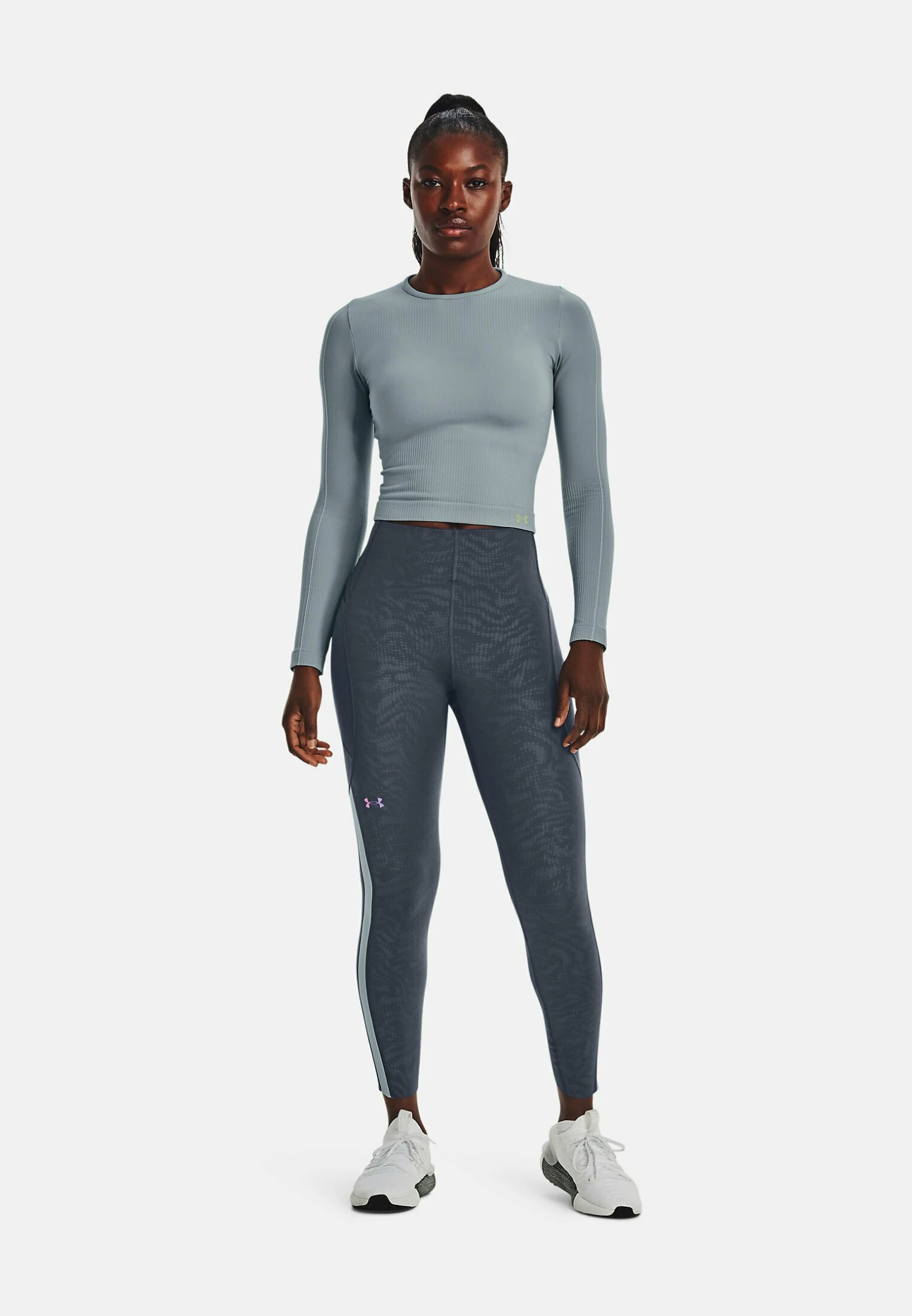 Under Armour Leggings - Downpour Gray - Image 2