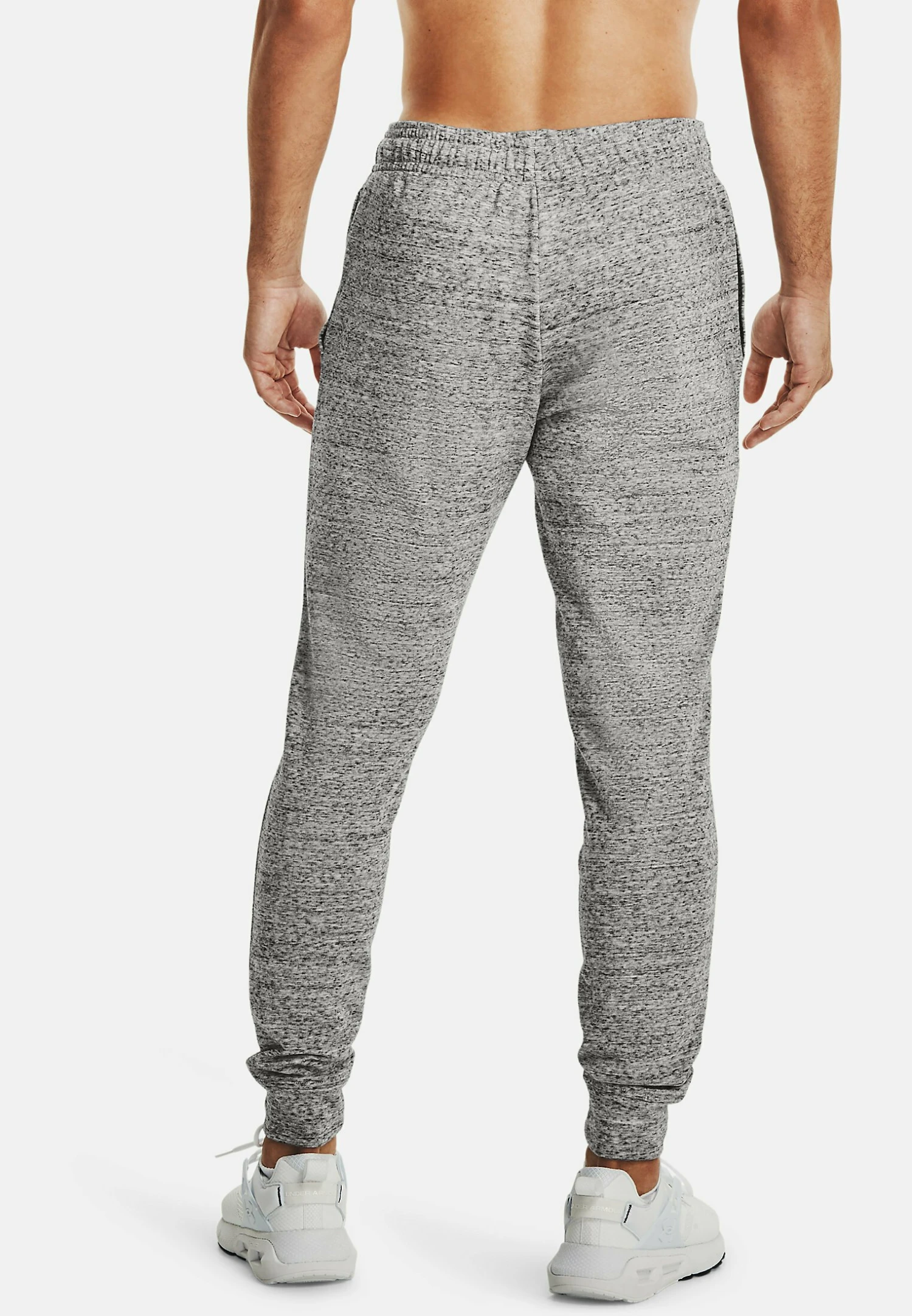 Under Armour Rival Terry - Tracksuit Bottoms - Onyx White - Image 3