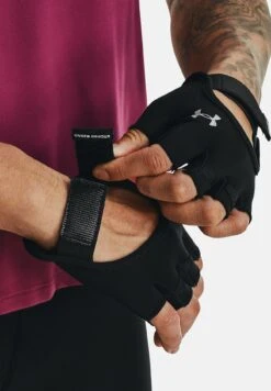 Under Armour Training- Fingerless Gloves - Black