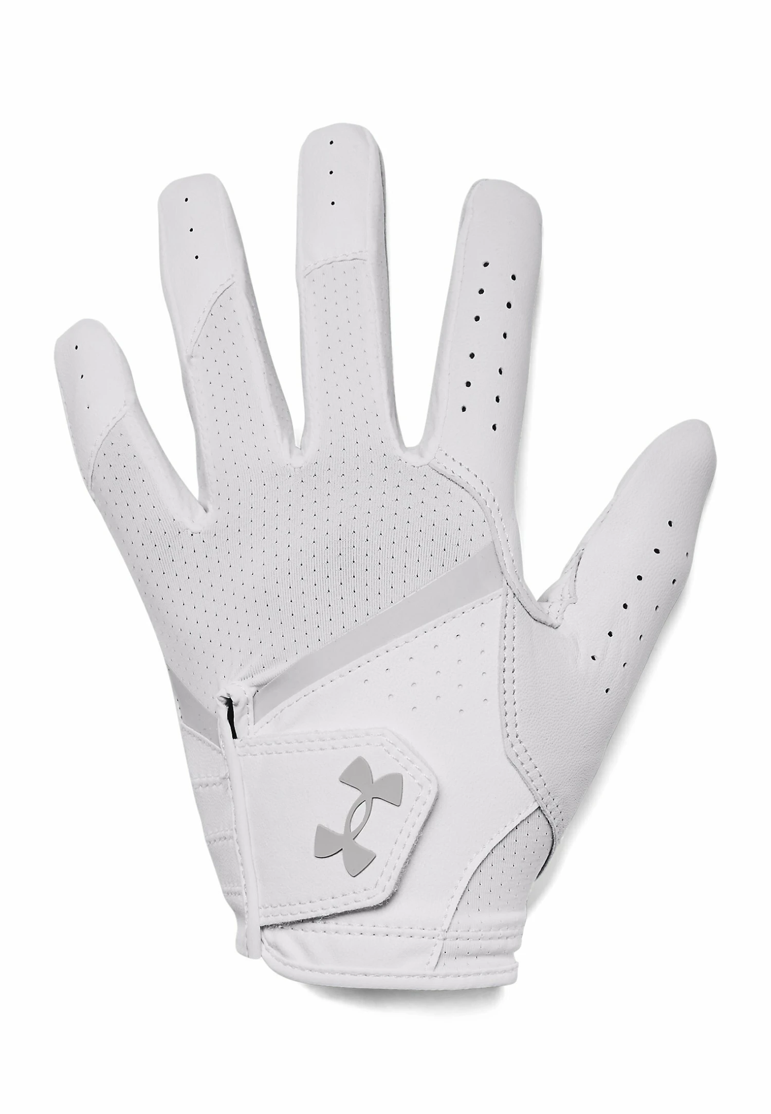 Under Armour Full Finger Isochill Golf- Gloves - White