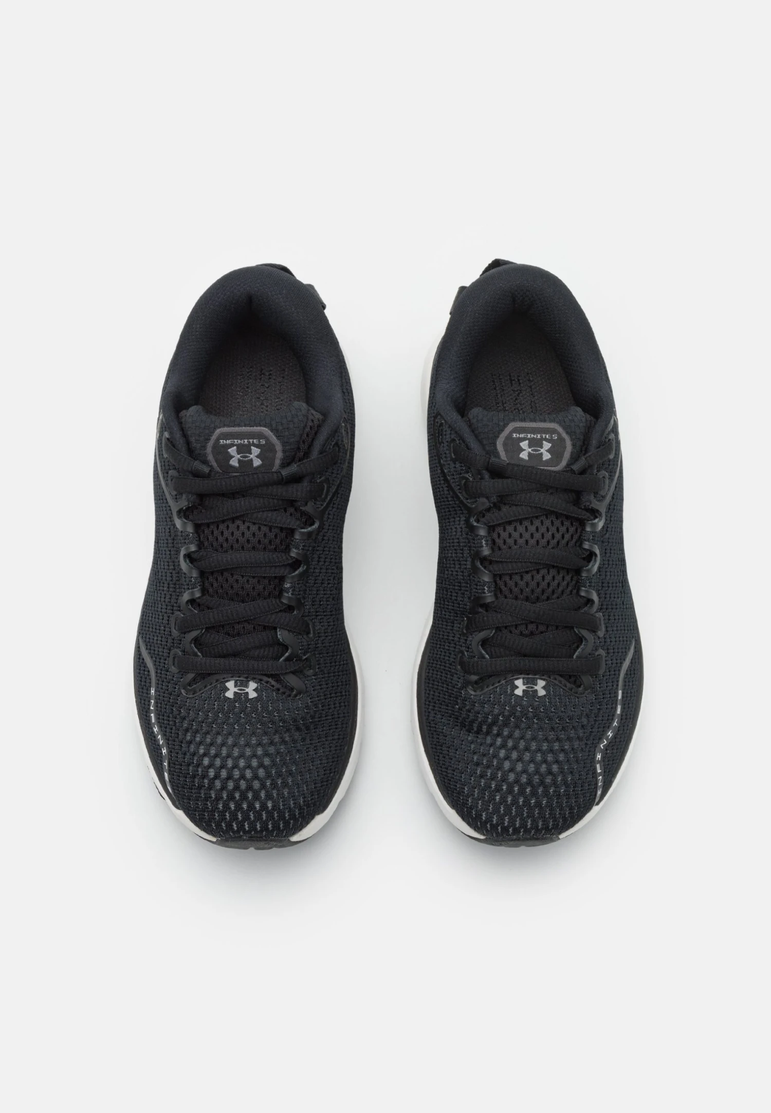 Under Armour Hovr Infinite 5 - Neutral Running Shoes - Black/White/Metallic Gun Metal - Image 4