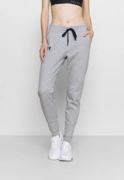 Under Armour Rival - Tracksuit Bottoms - Steel Medium Heather