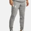 Under Armour Rival Terry - Tracksuit Bottoms - Onyx White