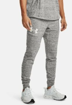 Under Armour Rival Terry - Tracksuit Bottoms - Onyx White