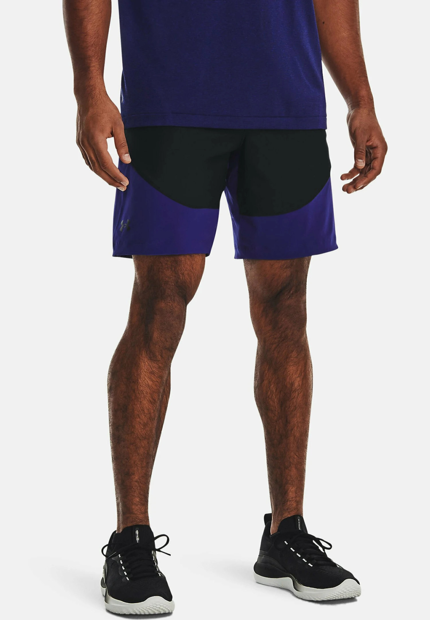 Under Armour Ua Unstoppable Hybrid- Sports Shorts - Black