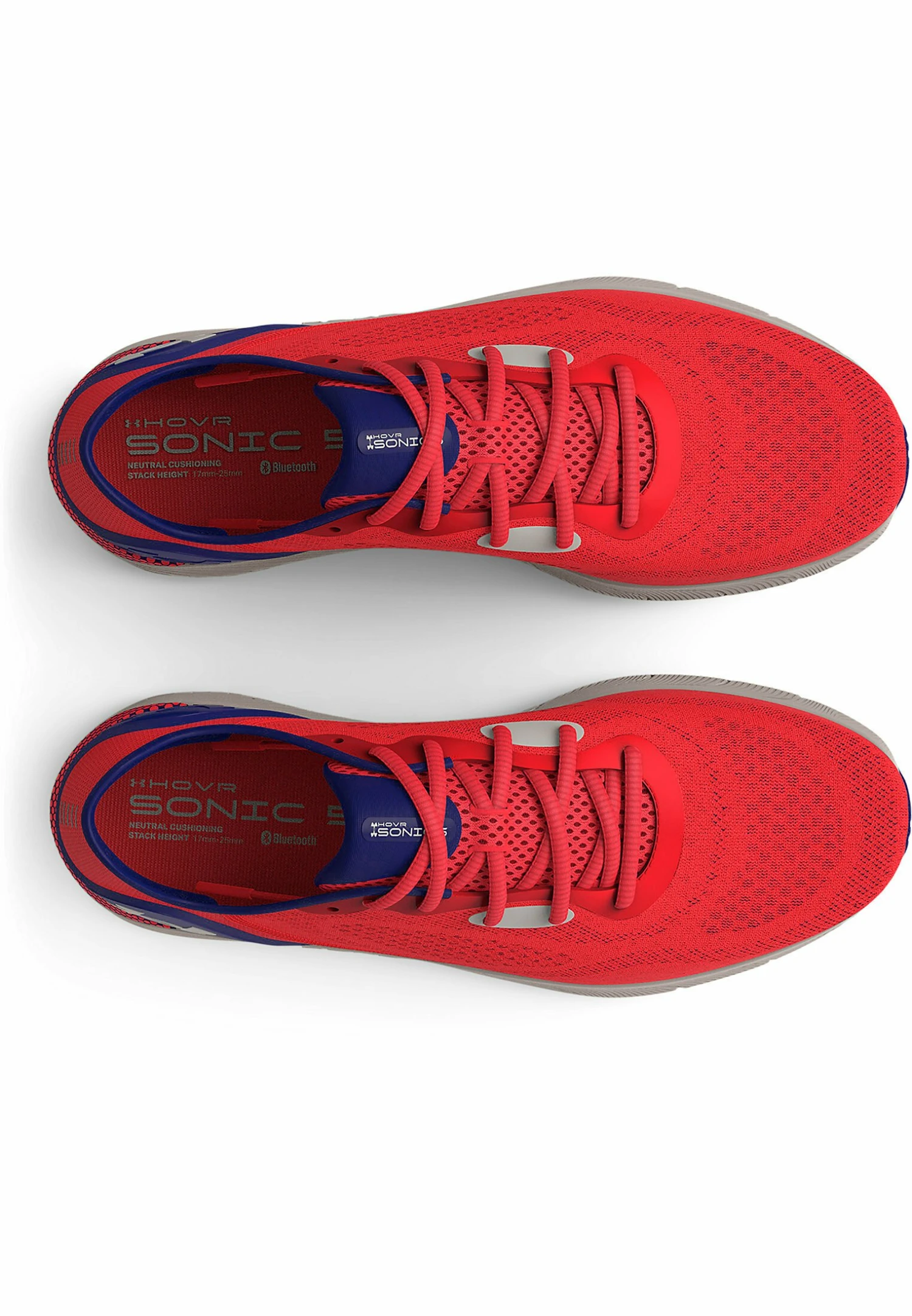 Under Armour Hovr Sonic 5 - Neutral Running Shoes - Bolt Red - Image 3