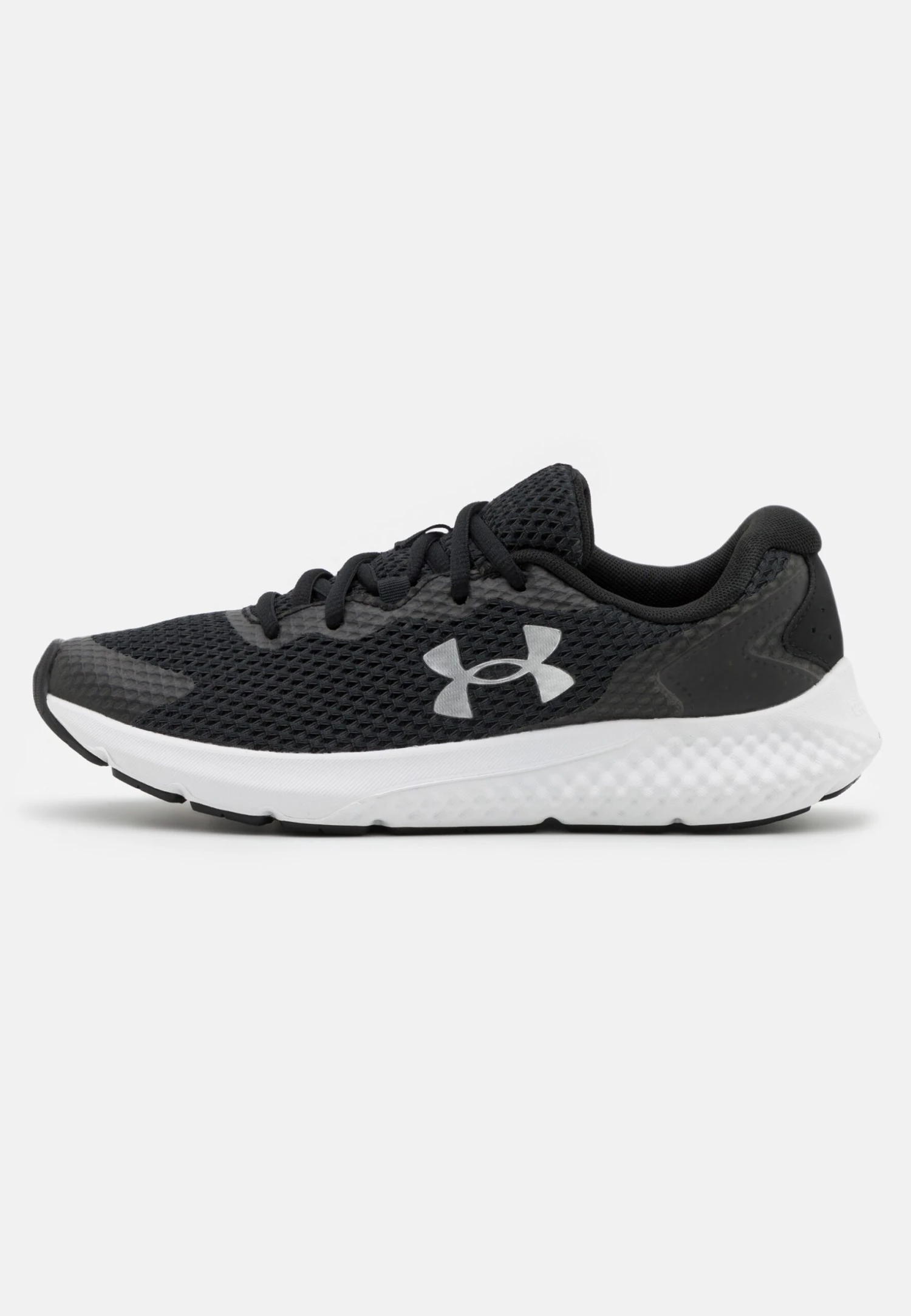 Under Armour Charged Rogue 3 - Neutral Running Shoes - Black/Metallic Silver - Image 7
