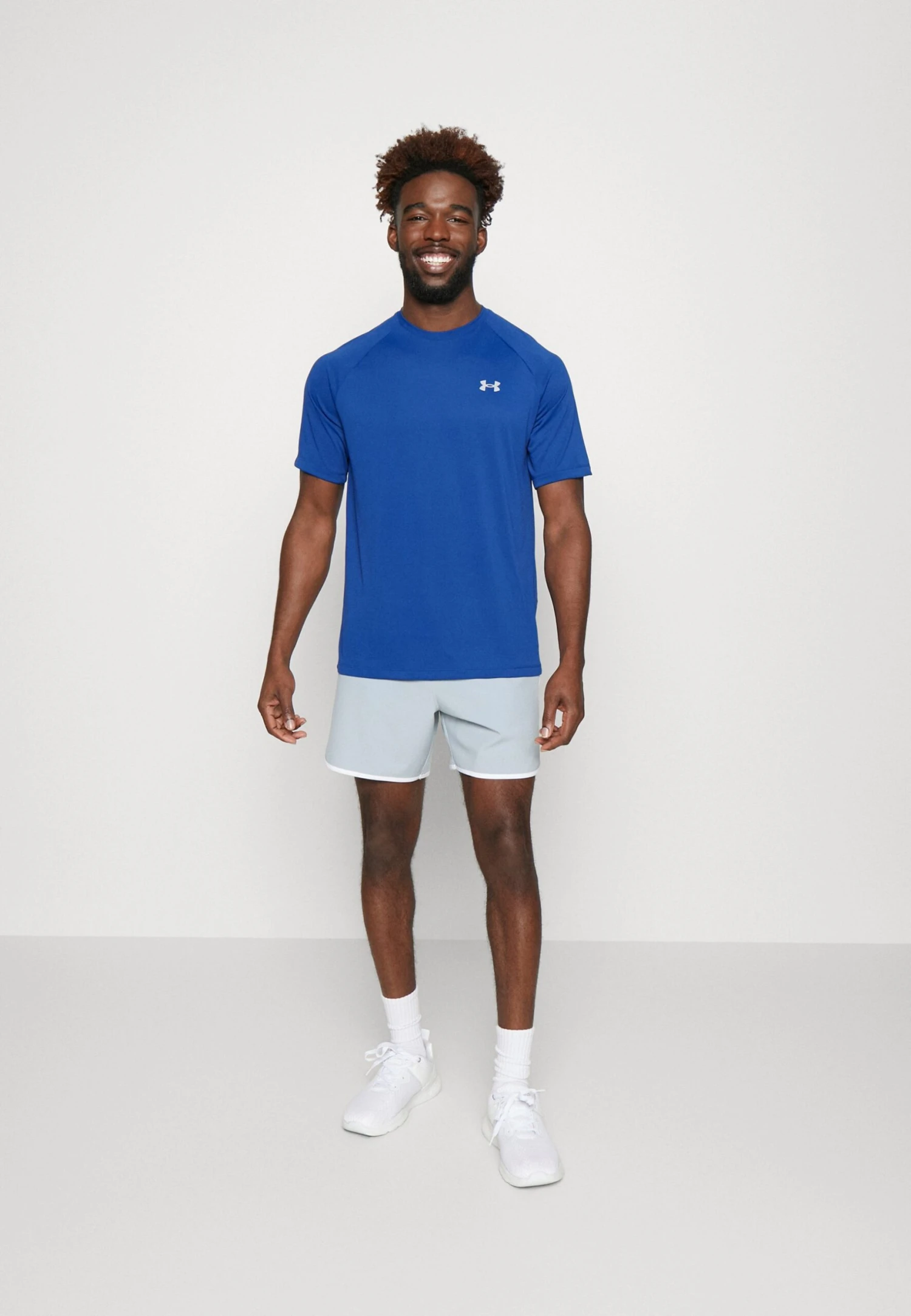 Under Armour Tech Reflective- Sports T-Shirt - Blue Mirage - Image 2