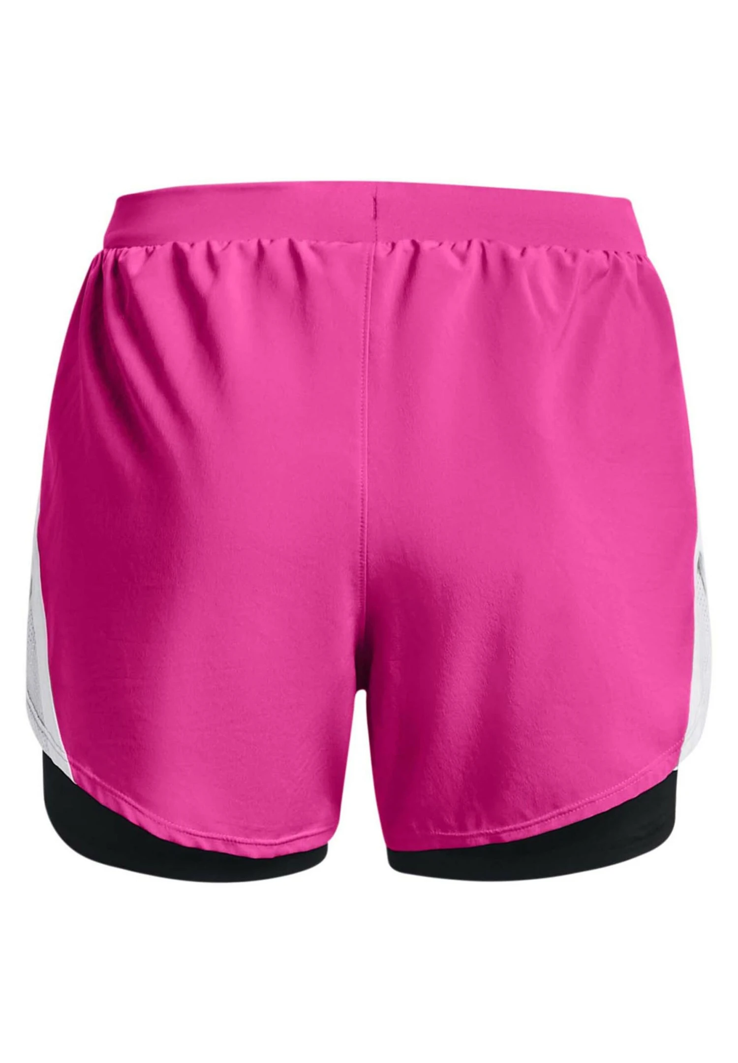 Under Armour FlyBy- Sports Shorts - Rebel Pink / White / Reflective - Image 5