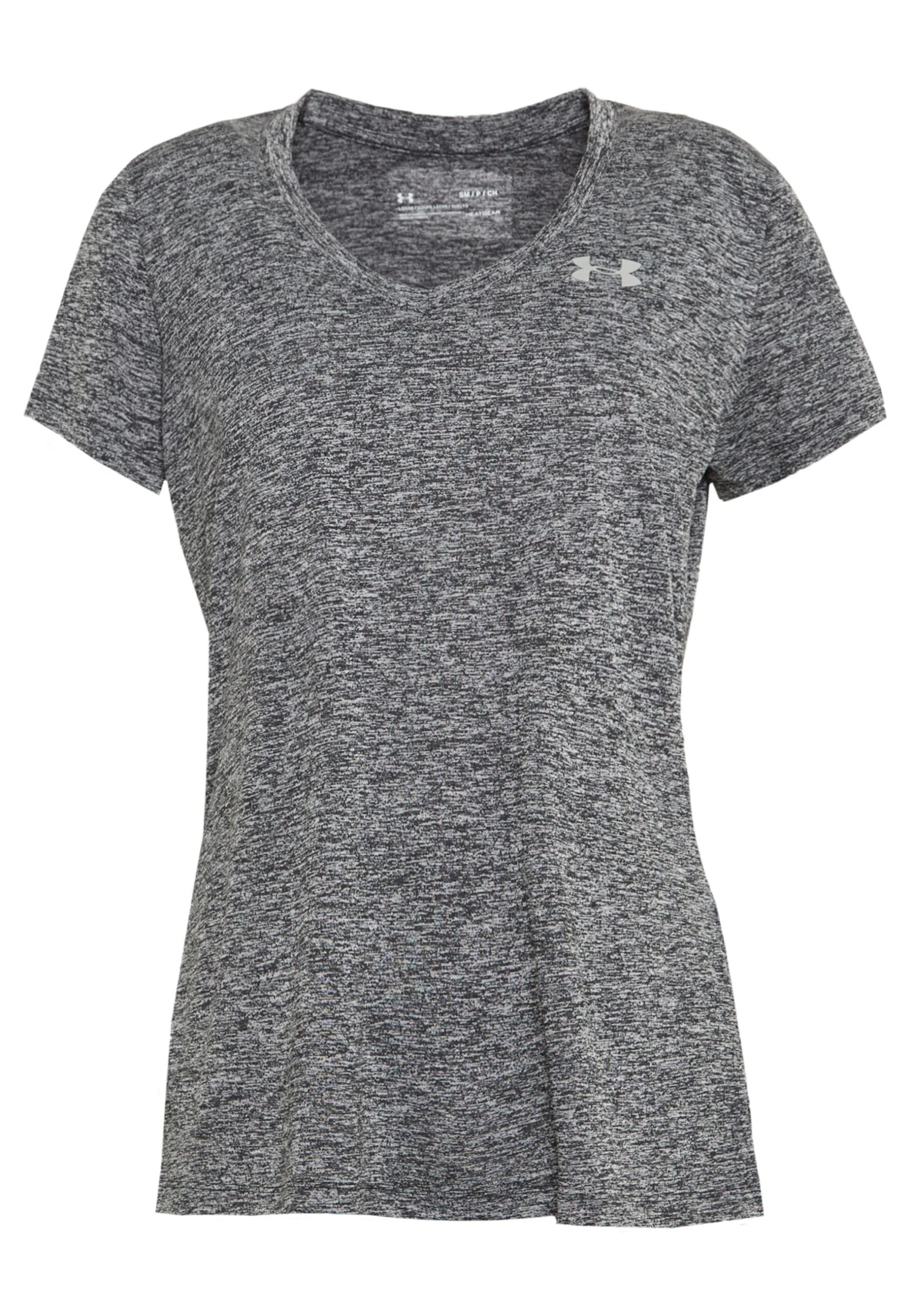 Under Armour Tech Twist - Sports T-Shirt - Black/Metallic Silver - Image 4