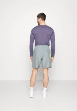 Under Armour Graphic- Sports Shorts - Harbor Blue/Lime Surge