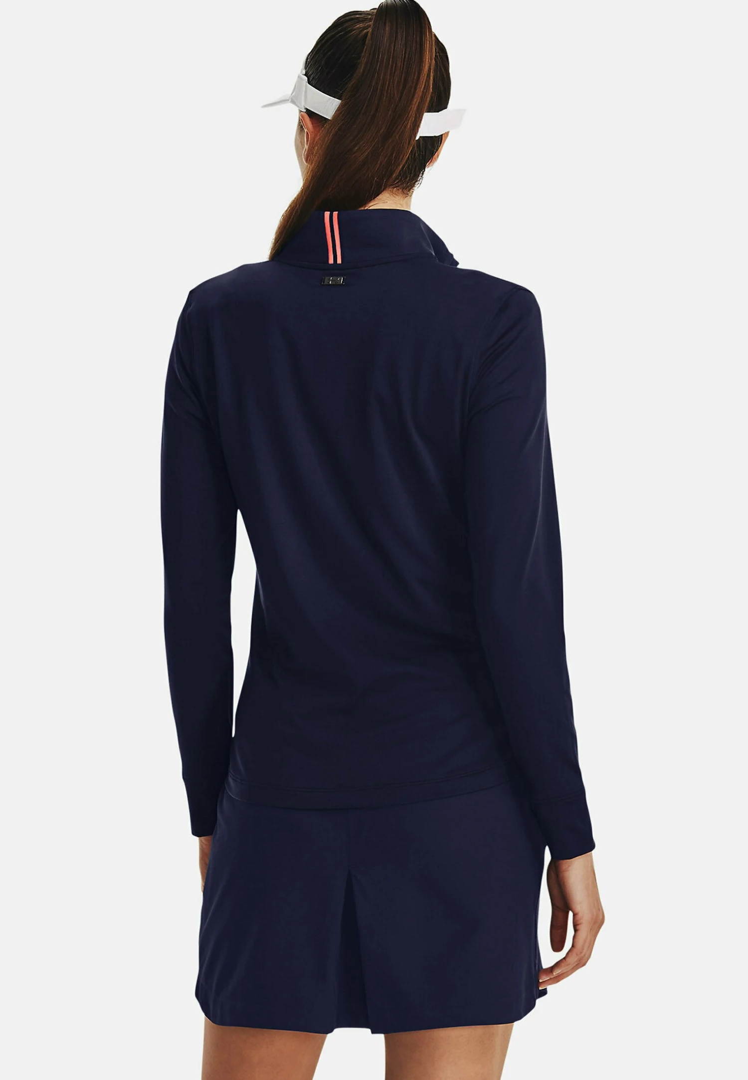 Under Armour Warmup Ua Playoff 1/4 Zip - Long Sleeved Top - Midnight Navy - Image 3