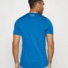 Under Armour Fitted - Sports T-Shirt - Varsity Blue/Blizzard