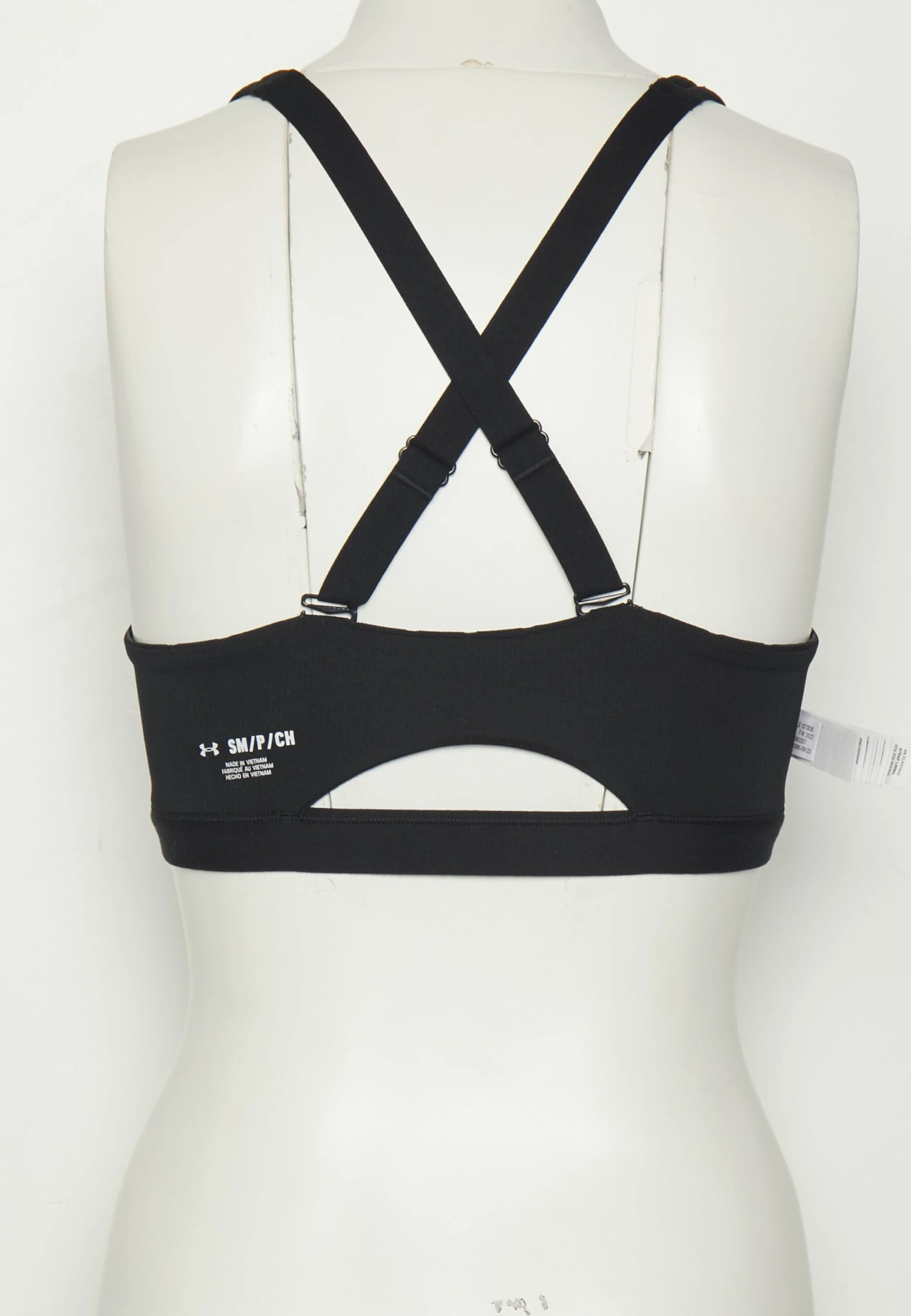 Under Armour Smartform Evolution Mid - Medium Support Sports Bra - Black - Image 5