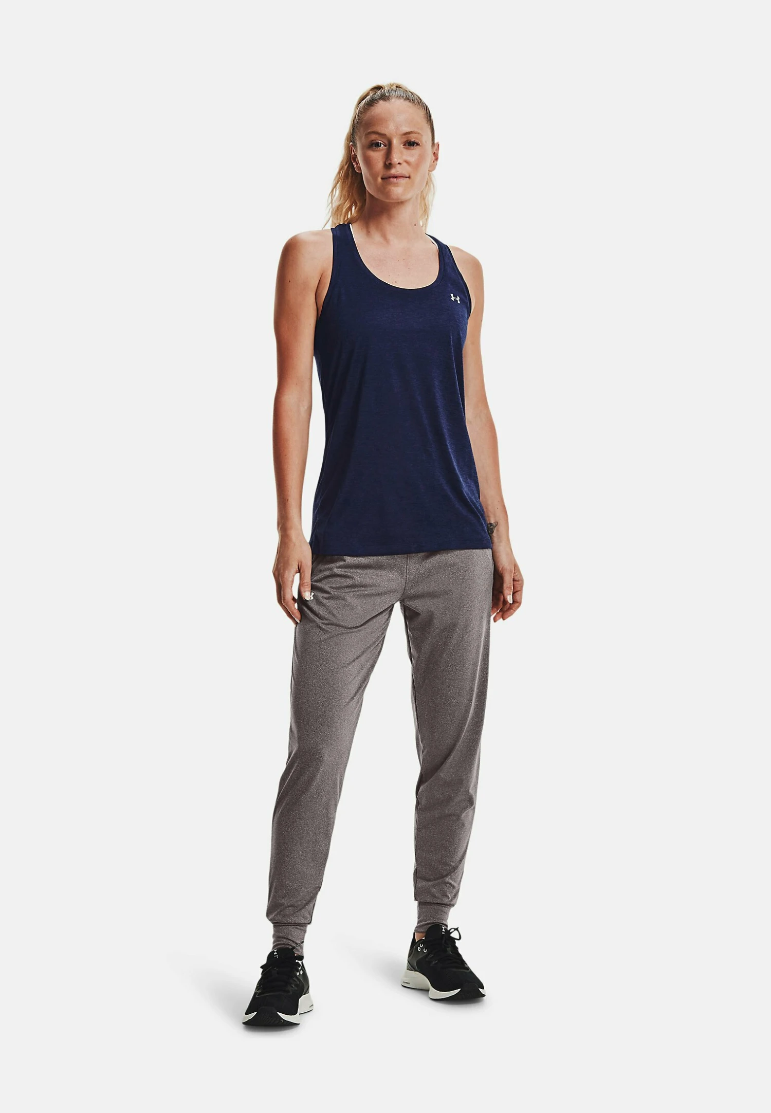 Under Armour New Hg- Tracksuit Bottoms - Grey - Image 2