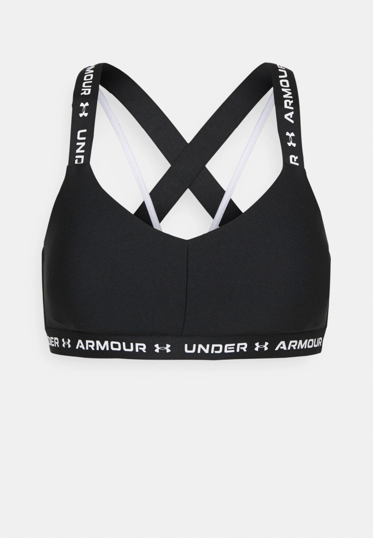 Under Armour Crossback Low - Light Support Sports Bra - Black - Image 6