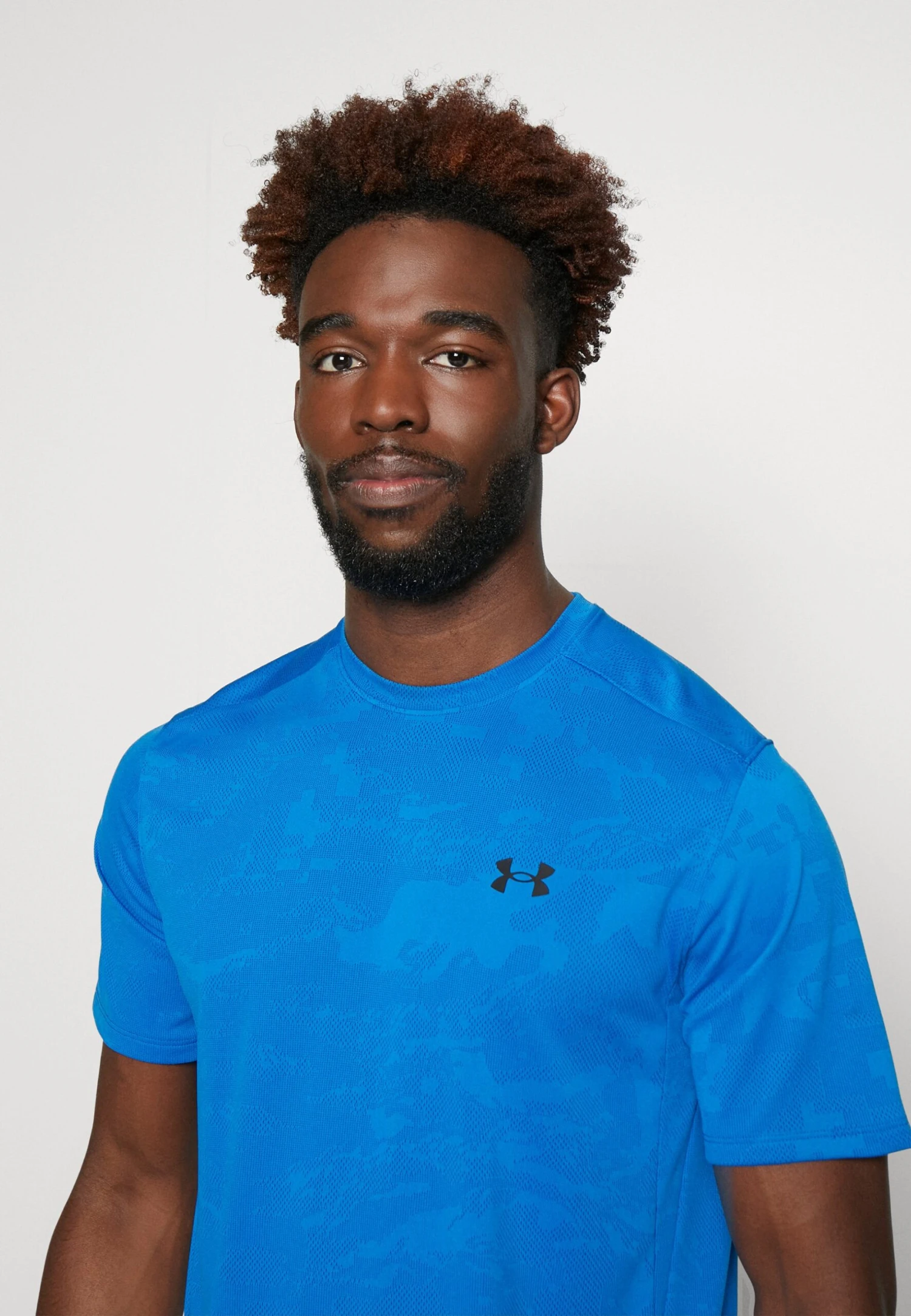 Under Armour Tech Vent Jacquard Ss - Sports T-Shirt - Blue Mirage/Black - Image 4