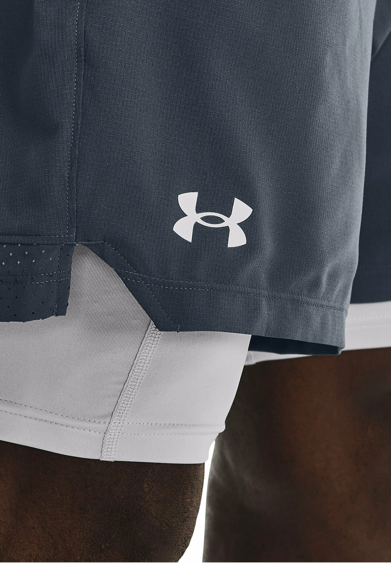 Under Armour Vanish- Sports Shorts - Downpour Gray - Image 4