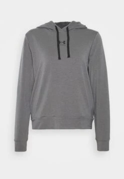 Under Armour Rival - Hoodie - Jet Gray/Mod Gray/Black