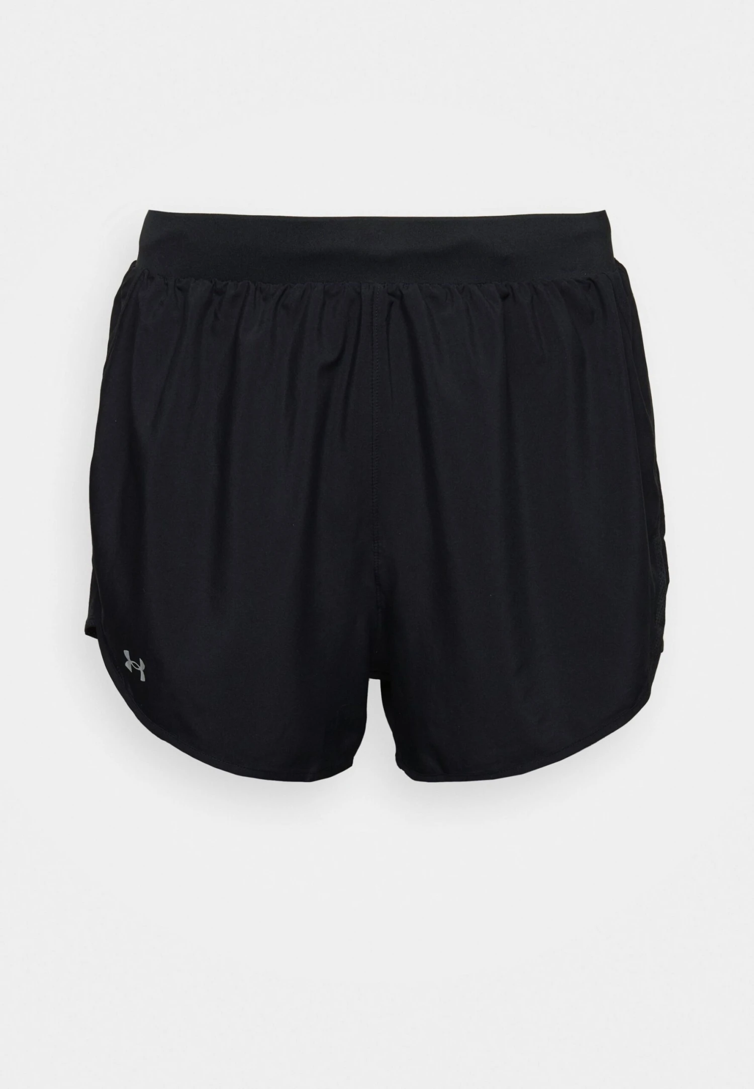 Under Armour Fly By Short - Sports Shorts - Black / Black / Reflective