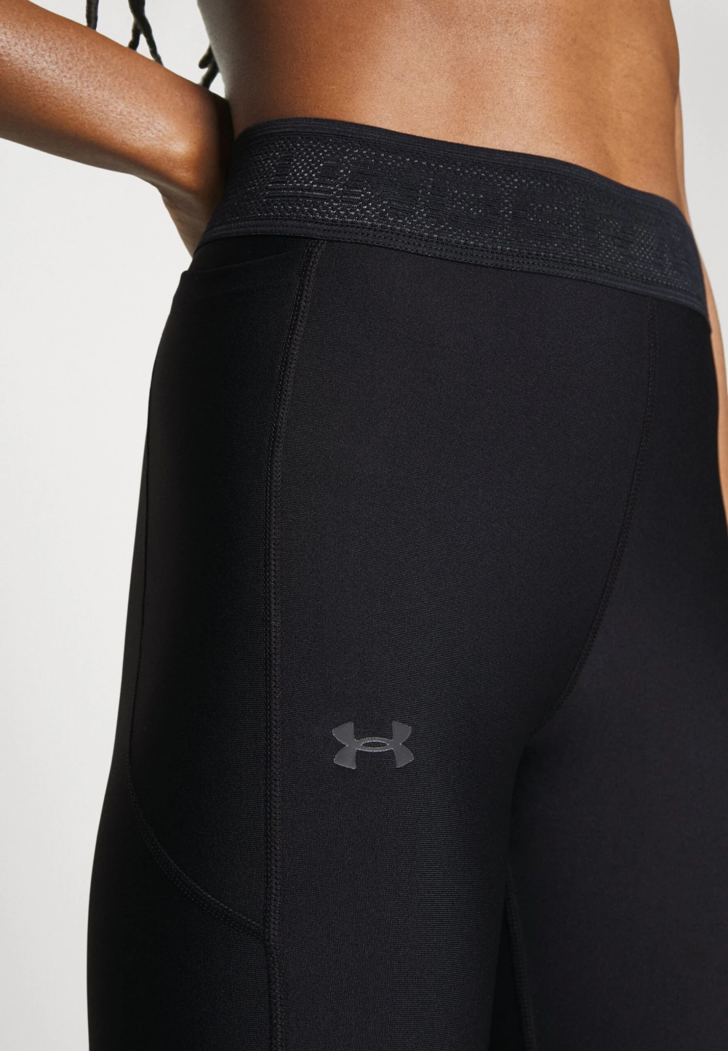 Under Armour Leggings - Black/Jet Gray - Image 5
