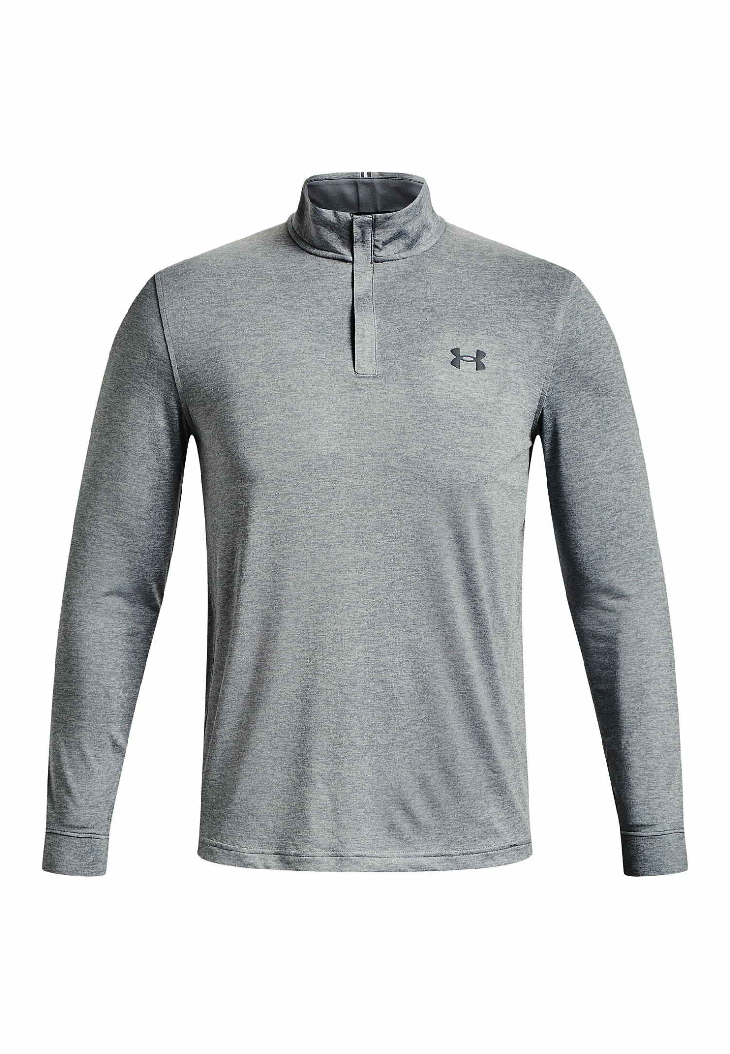 Under Armour Playoff 1/4 Zip - Long Sleeved Top - Steel - Image 4