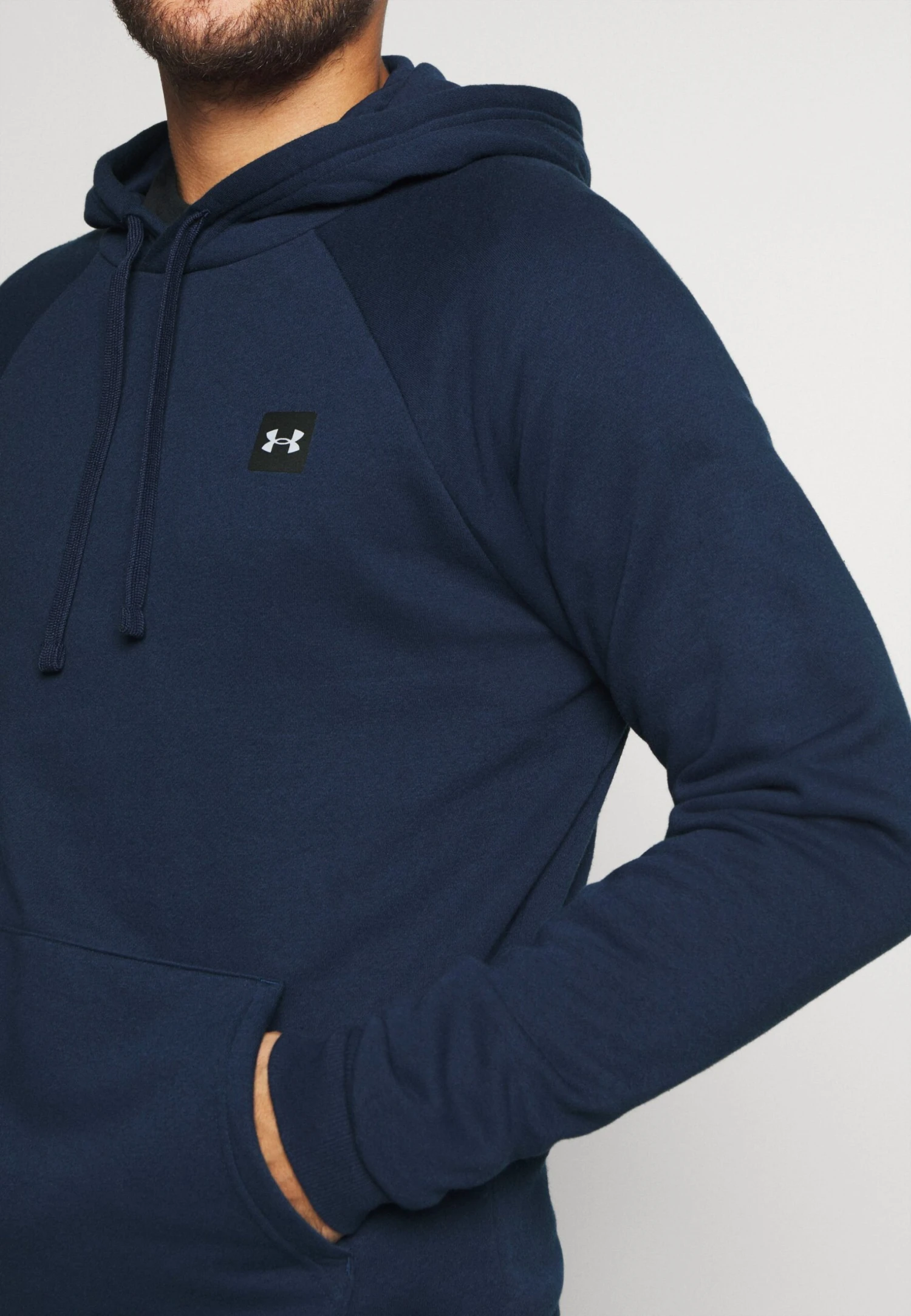 Under Armour Rival Hoodie - Hoodie - Academy/Onyx White - Image 6