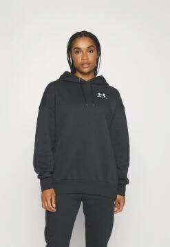 Under Armour Essential Hoodie - Hoodie - Black/White