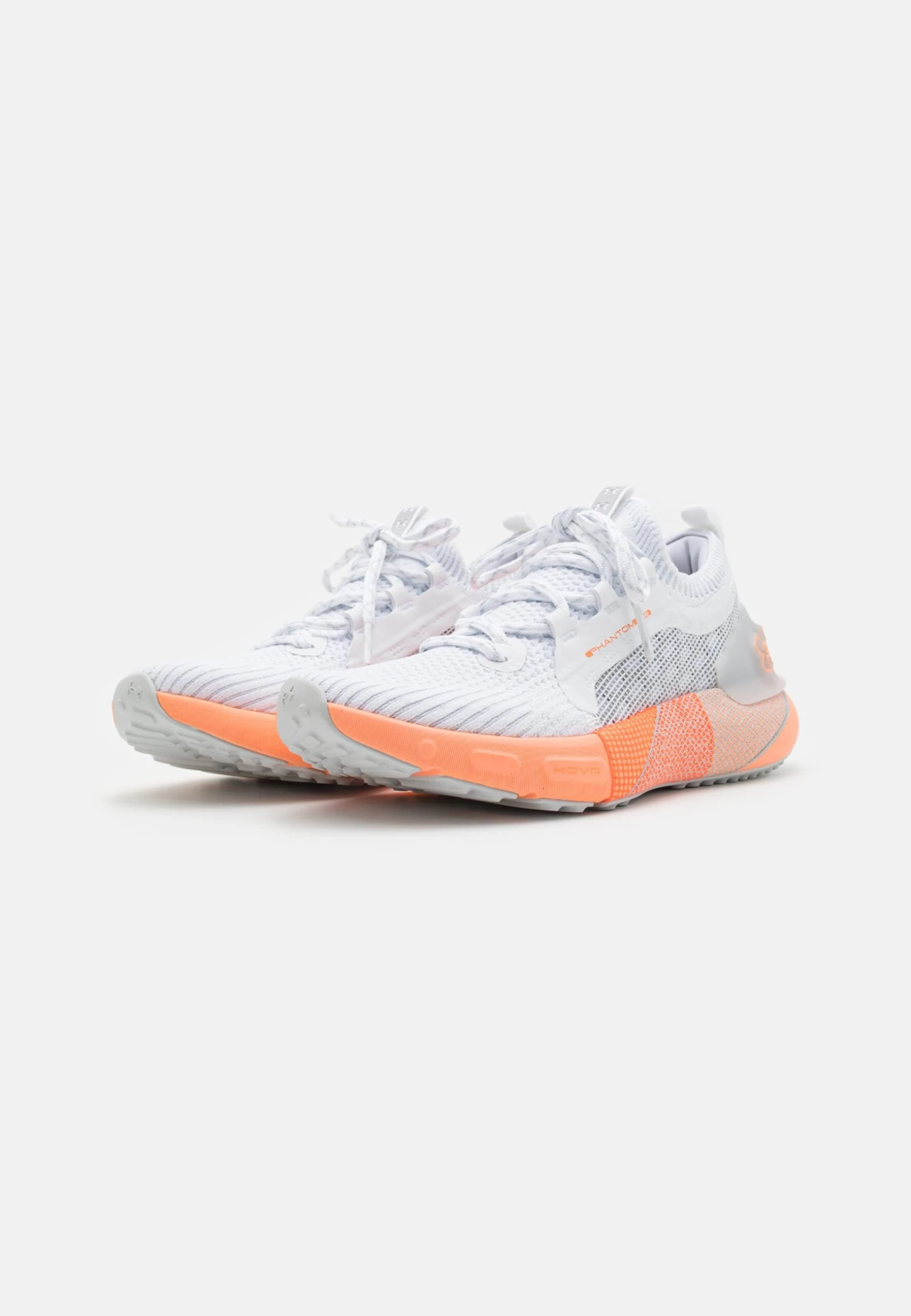 Under Armour Hovr Phantom 3 Se - Neutral Running Shoes - White/Halo Gray/Bubble Peach - Image 4