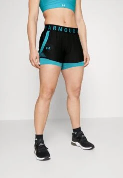 Under Armour Play Up - Sports Shorts - Black/Glacier Blue