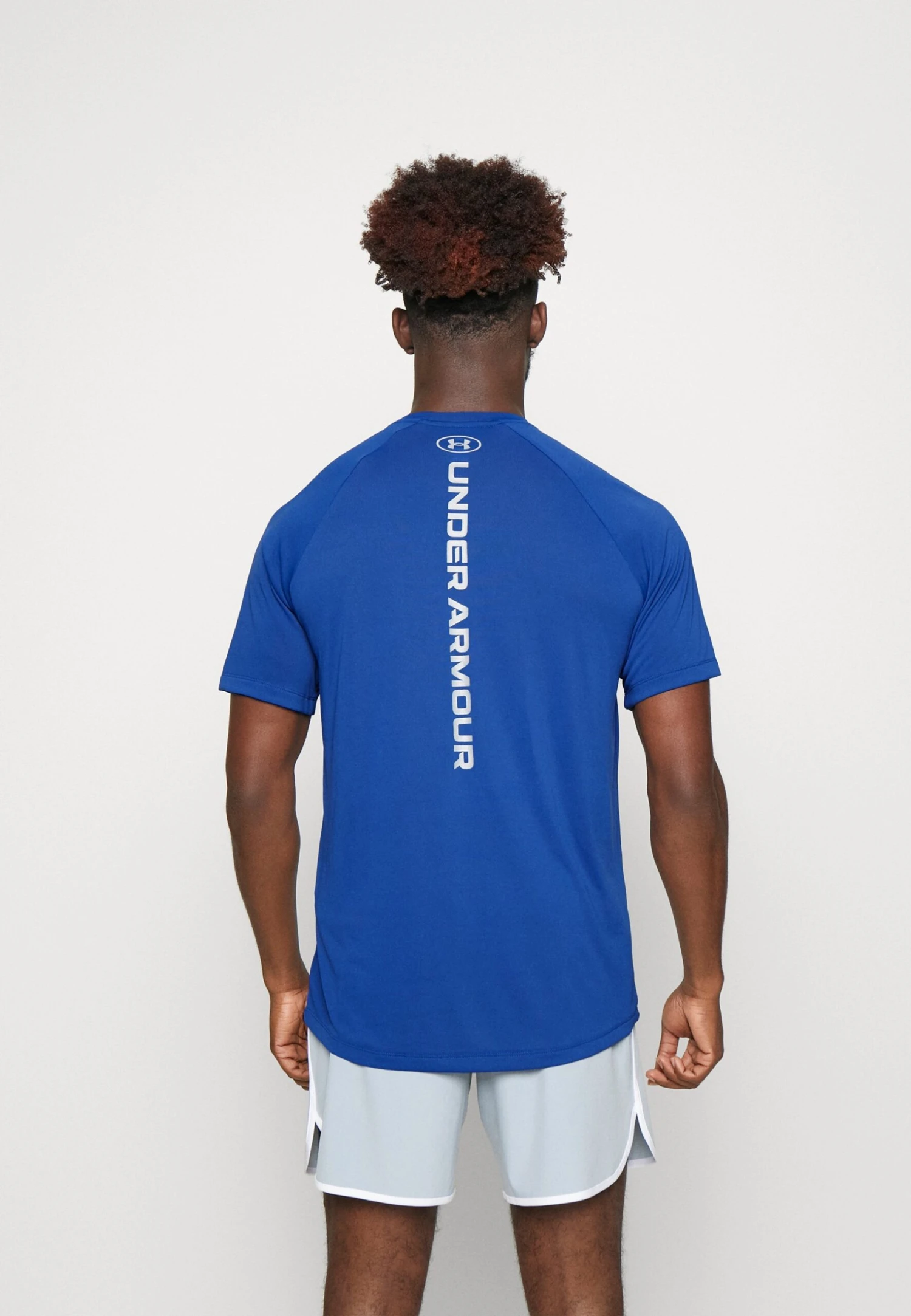 Under Armour Tech Reflective- Sports T-Shirt - Blue Mirage - Image 3