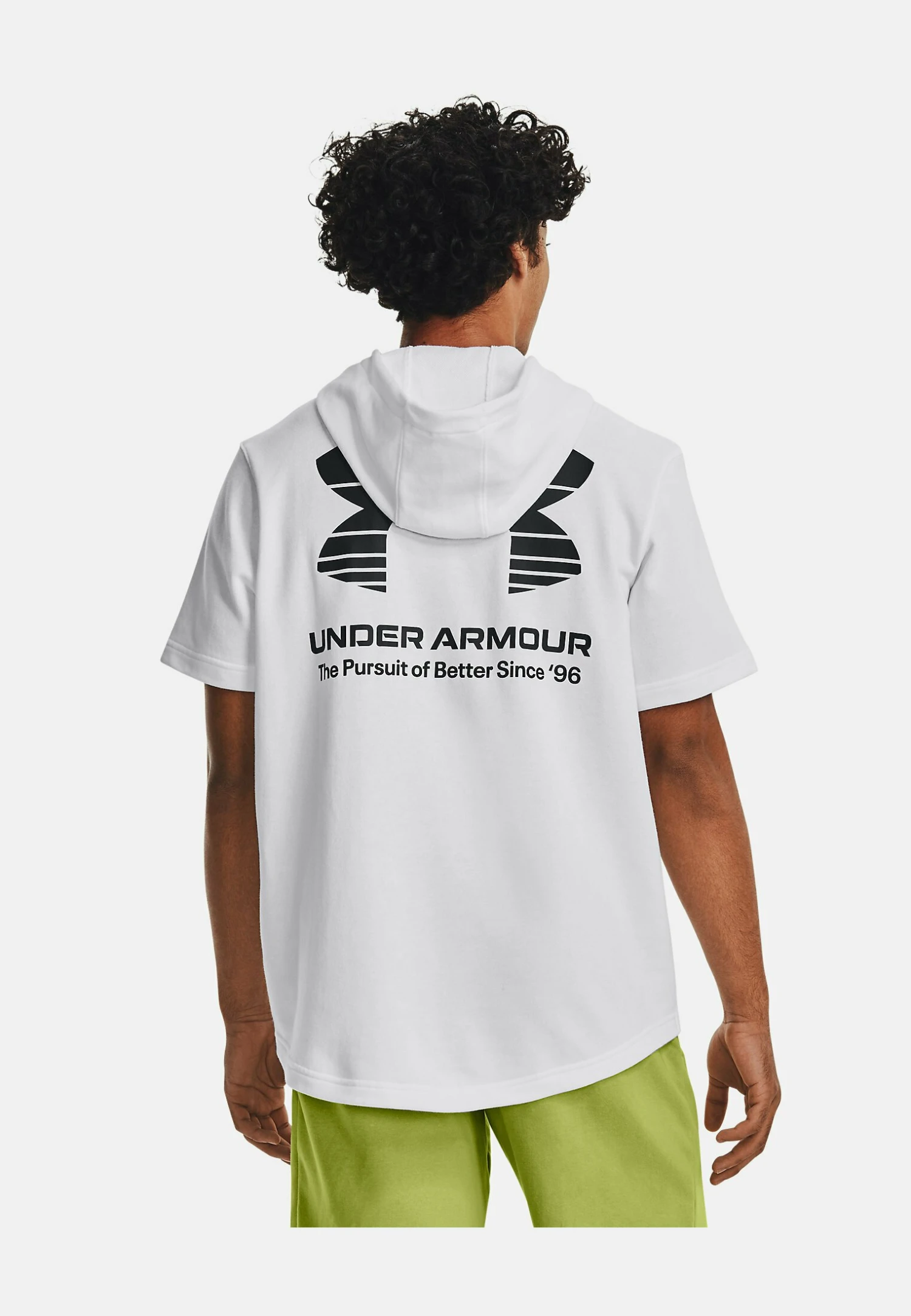 Under Armour Ua Rival Terry Nov Ss- Print T-Shirt - White - Image 2