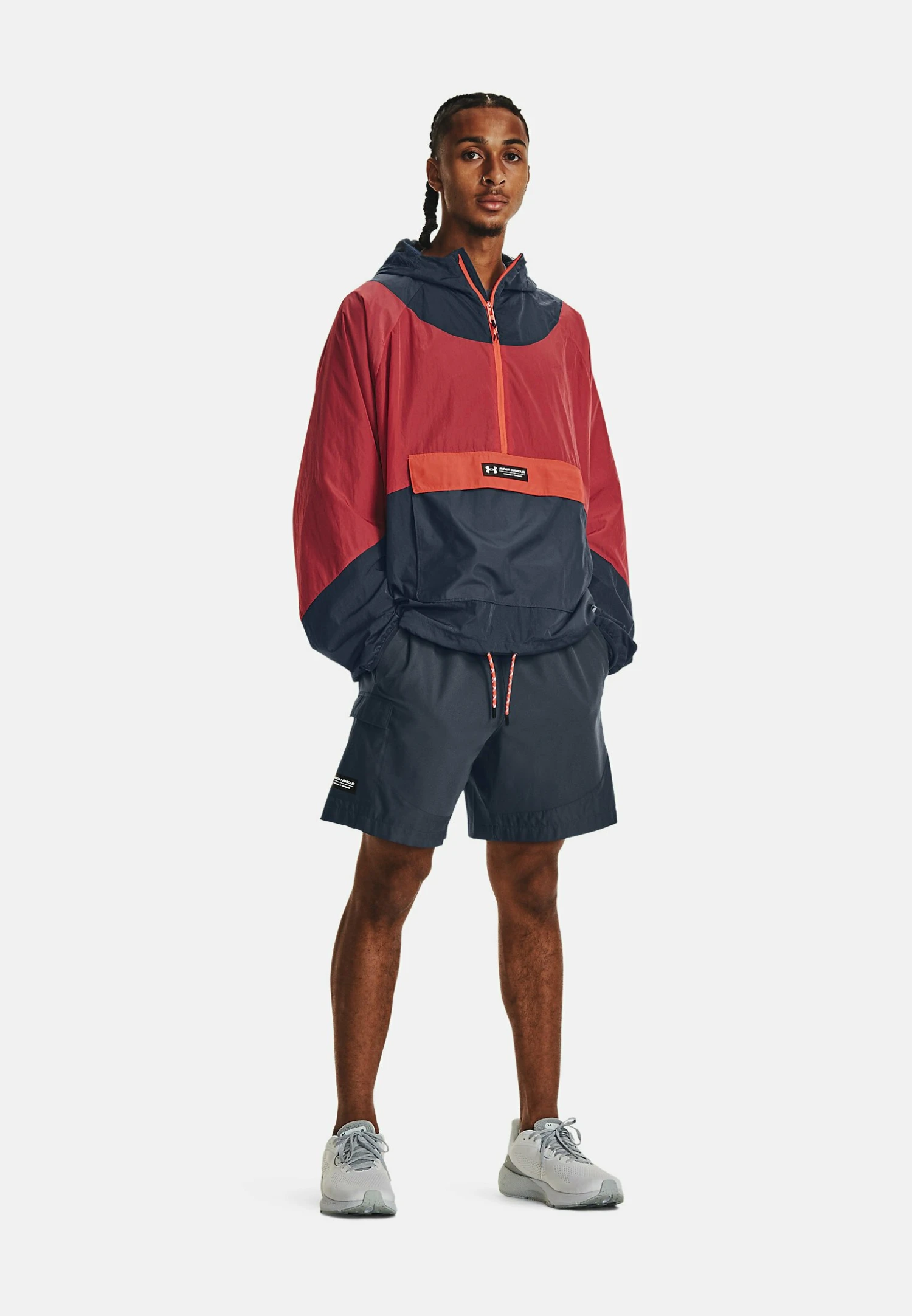 Under Armour Ua Rush Woven - Windbreaker - Downpour Gray - Image 2