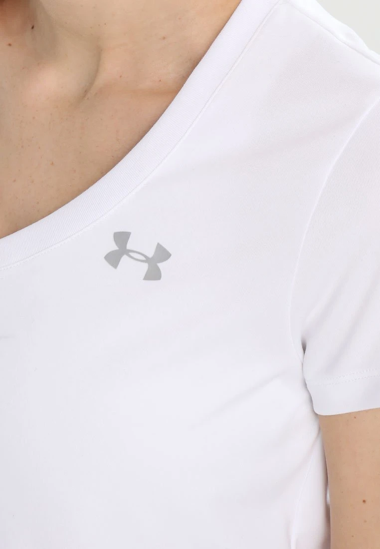 Under Armour Tech Solid - Basic T-Shirt - White - Image 5