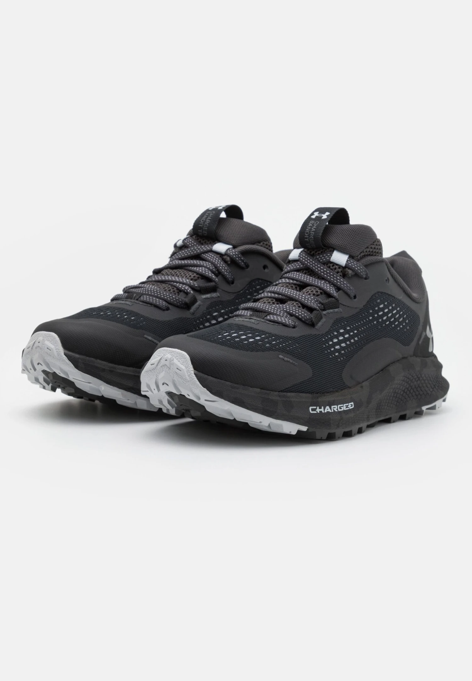 Under Armour Charged Bandit Tr 2 - Trail Running Shoes - Black/Jet Gray - Image 2