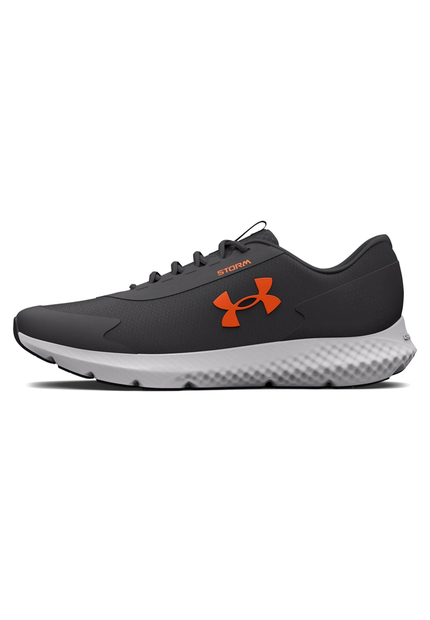 Under Armour Technical Performa Ua Charged Rogue 3 Storm - Stabilty Running Shoes - Jet Gray