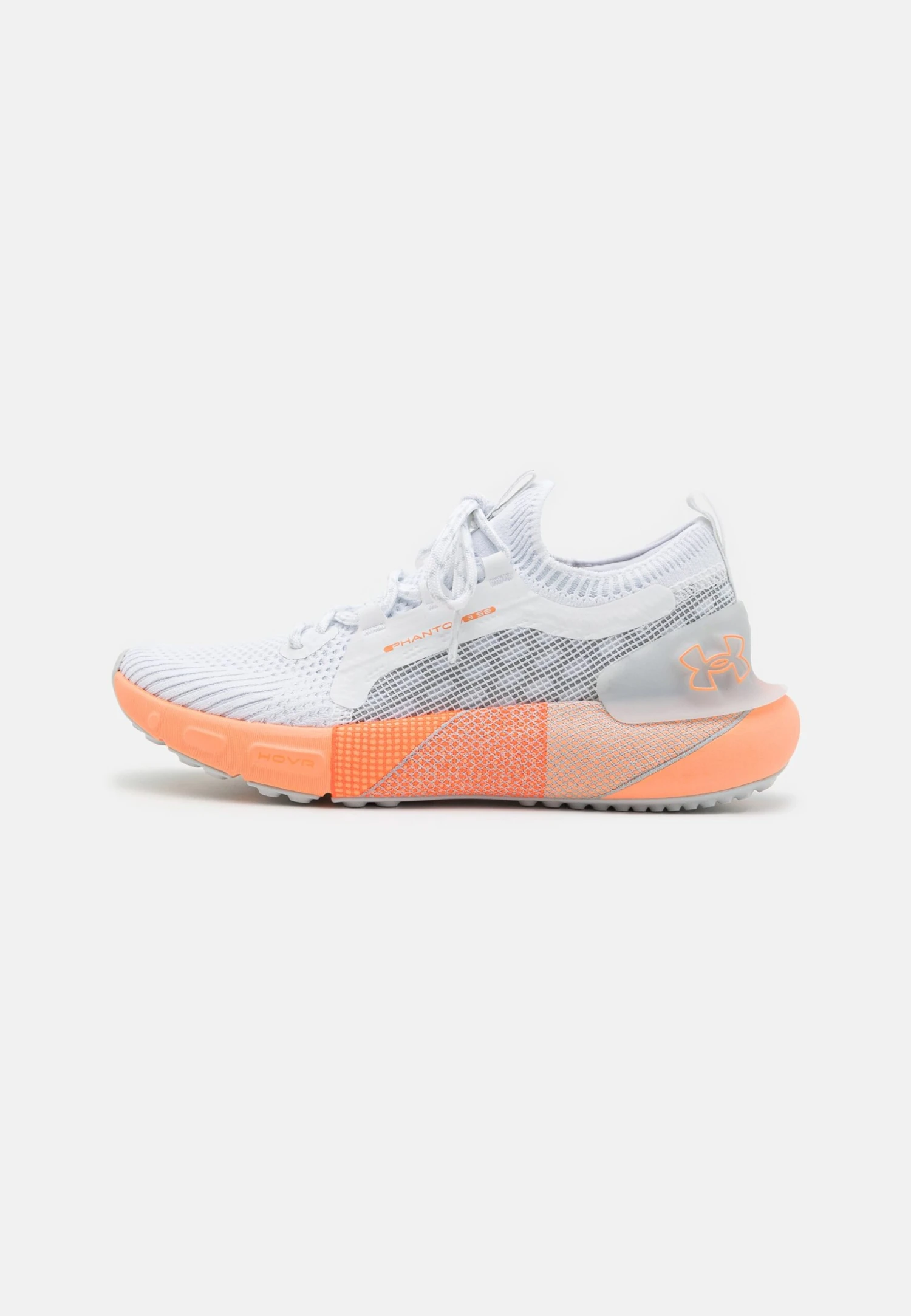 Under Armour Hovr Phantom 3 Se - Neutral Running Shoes - White/Halo Gray/Bubble Peach