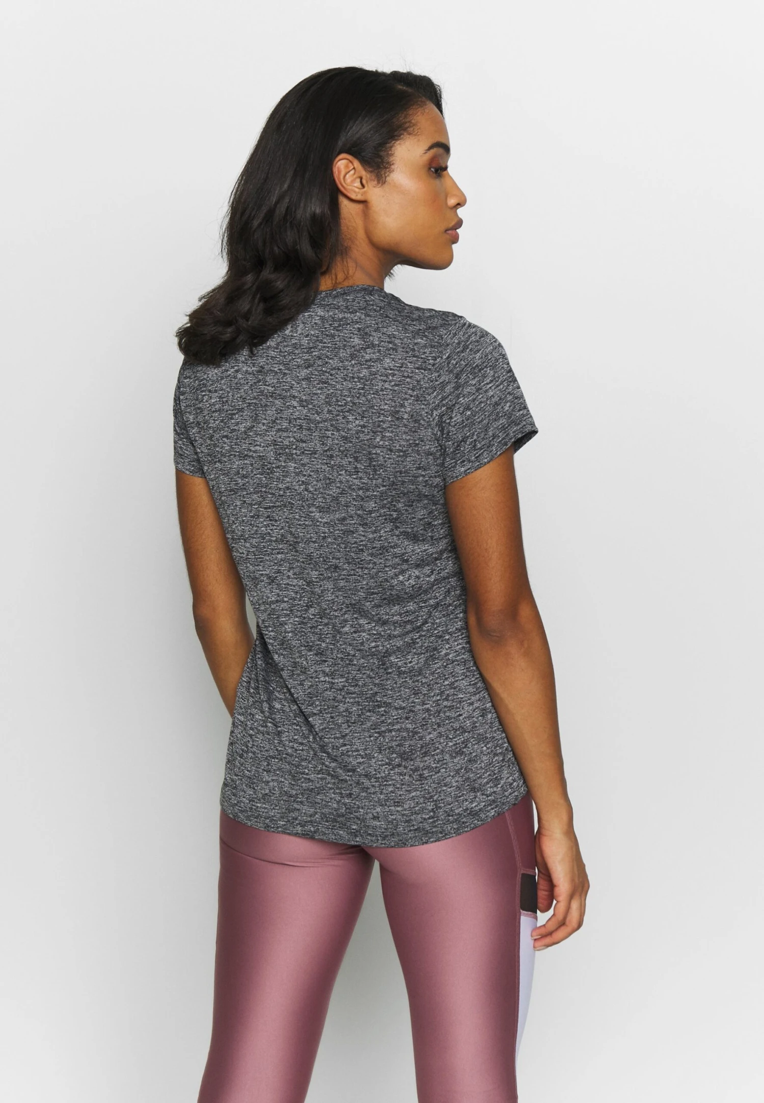 Under Armour Tech Twist - Sports T-Shirt - Black/Metallic Silver - Image 3