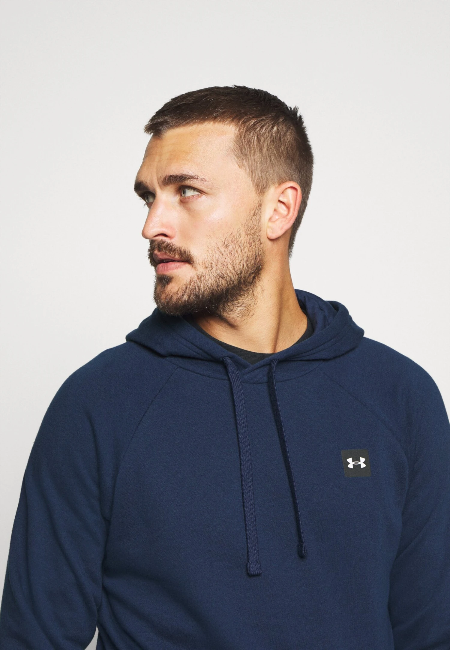Under Armour Rival Hoodie - Hoodie - Academy/Onyx White - Image 4