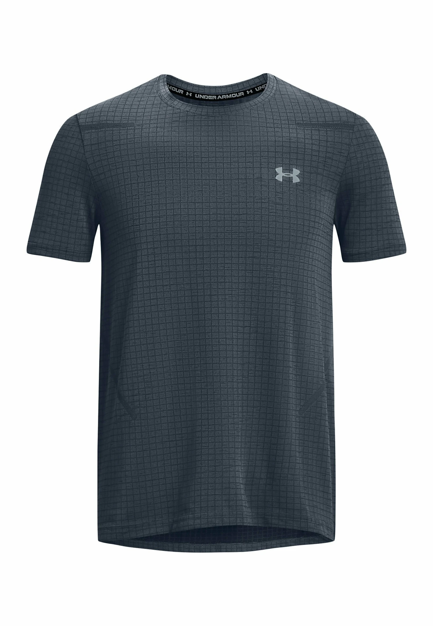 Under Armour Seamless Grid - Sports T-Shirt - Downpour Gray - Image 4