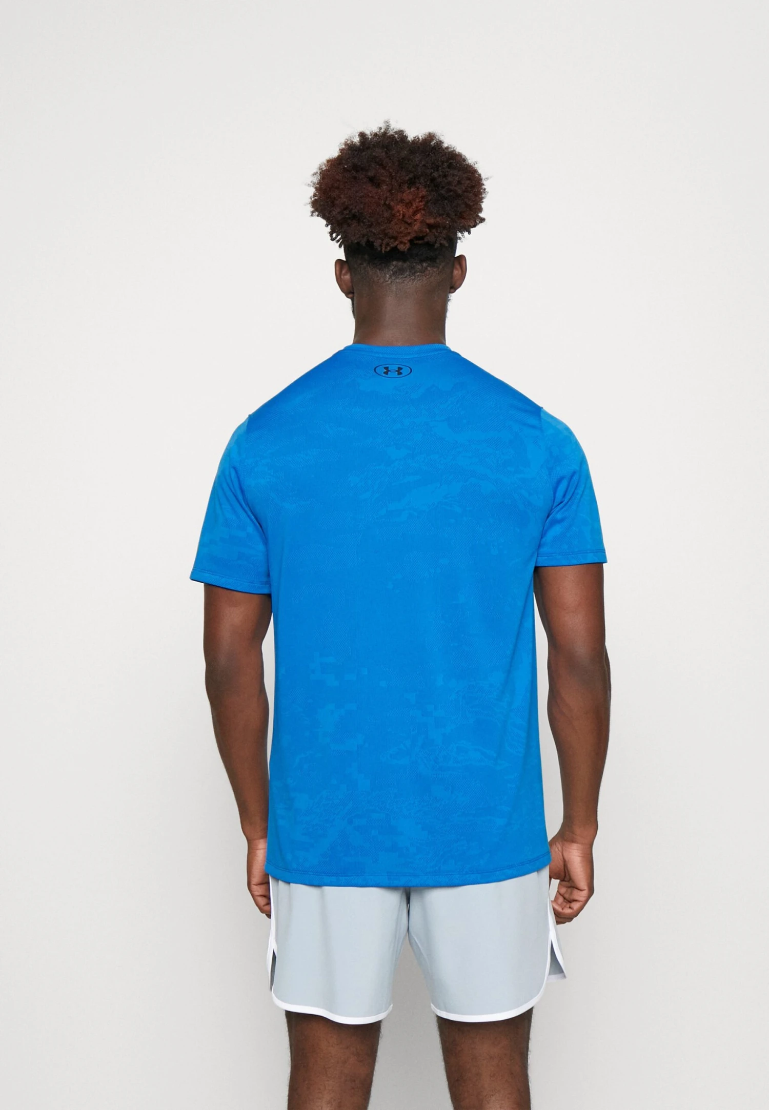 Under Armour Tech Vent Jacquard Ss - Sports T-Shirt - Blue Mirage/Black - Image 3