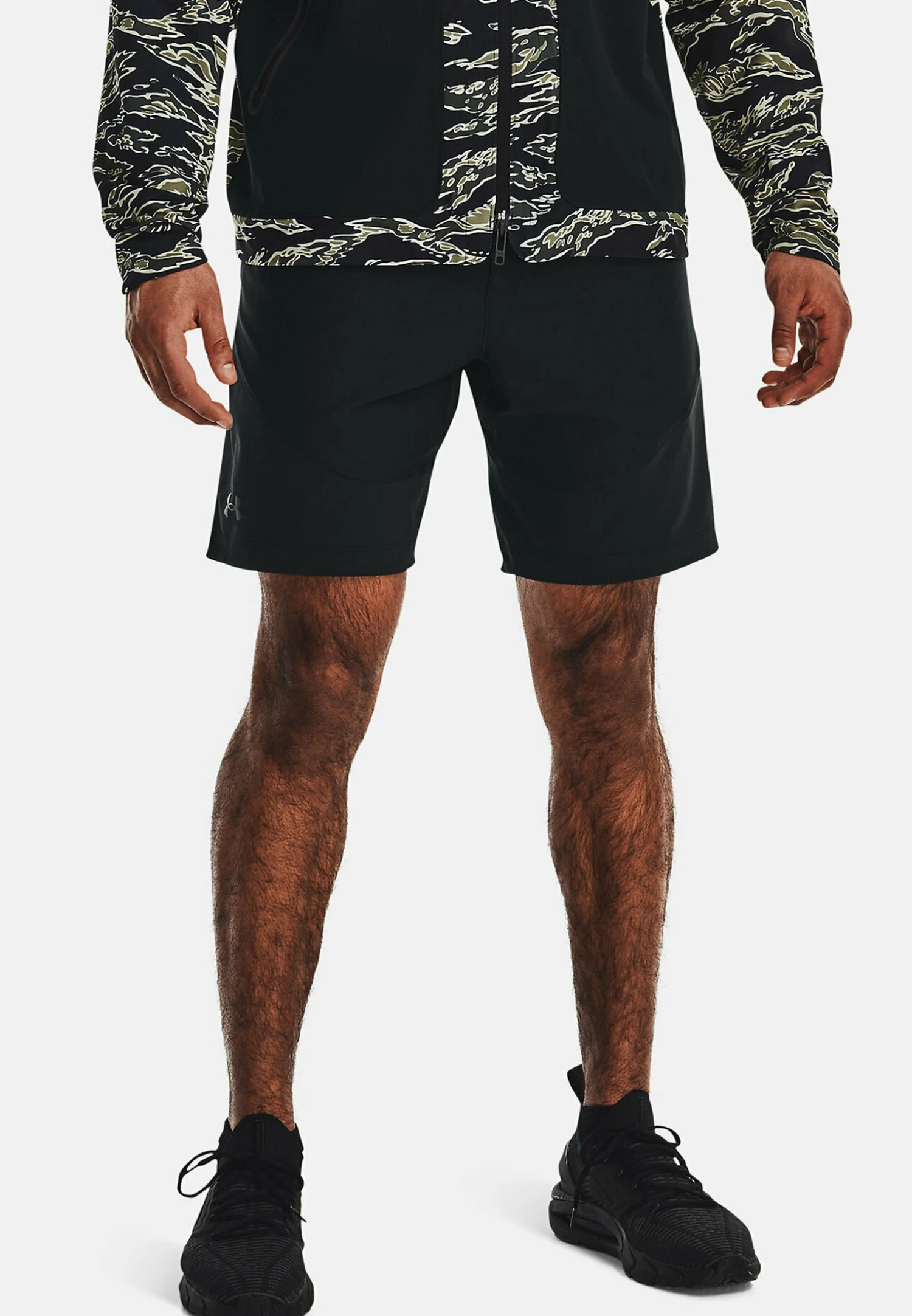 Under Armour Ua Unstoppable Hybrid- Sports Shorts - Black