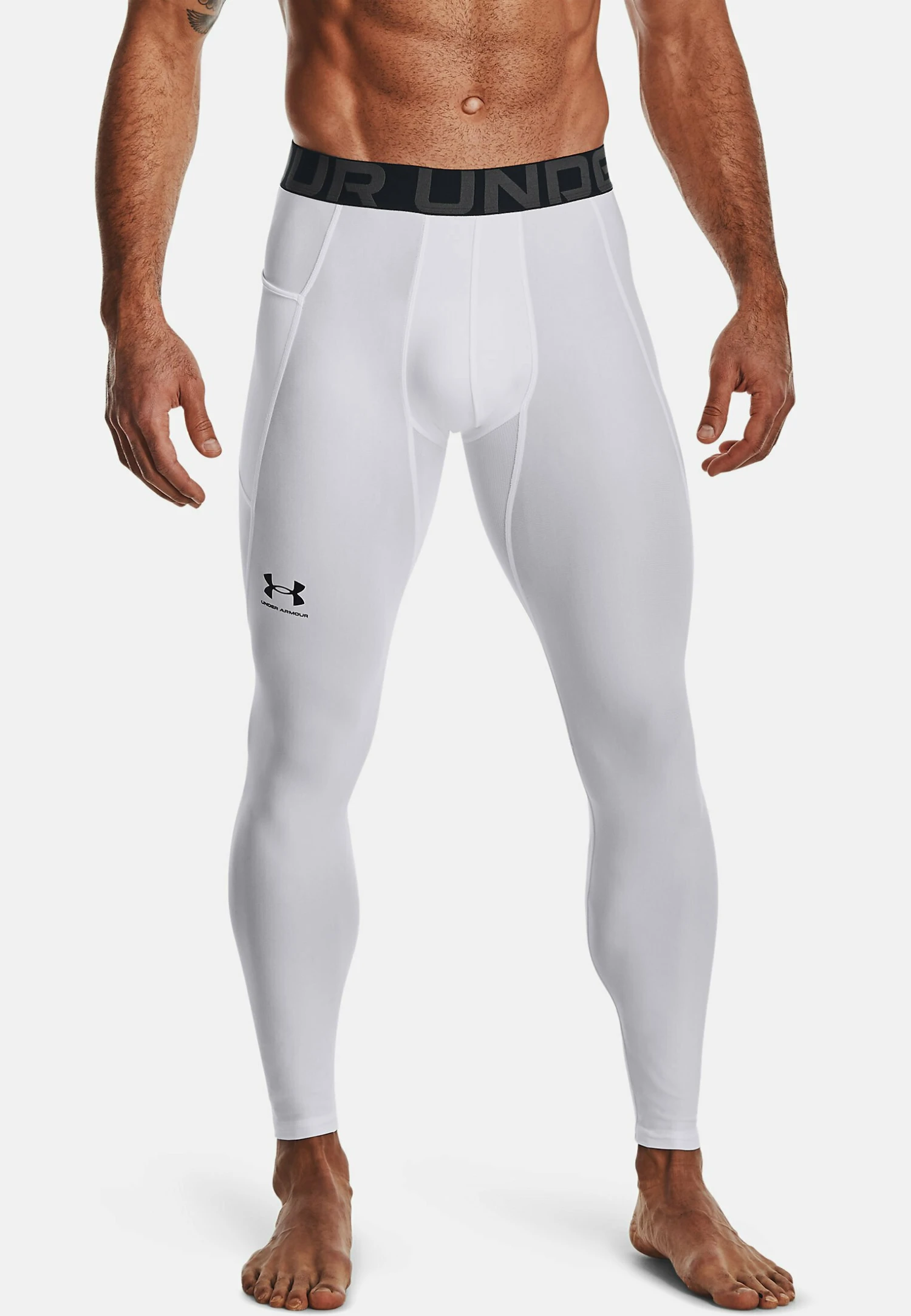 Under Armour Leggings - White // Black